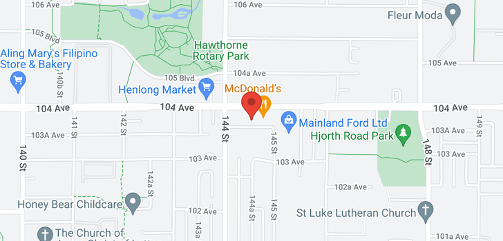 map of 508 14588 MCDOUGALL DRIVE